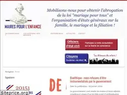 Sites similar to mairespourlenfance.fr