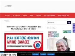 Sites similar to mairesruraux35.fr