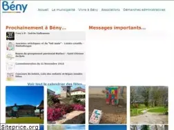 Sites similar to mairie-beny.fr