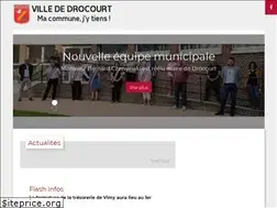 Sites similar to mairie-drocourt.fr