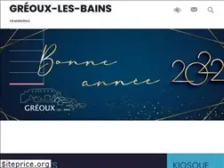 Sites similar to mairie-greouxlesbains.fr