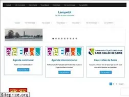 Sites similar to mairie-lanquetot.fr