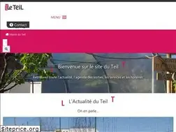 Sites similar to mairie-le-teil.fr