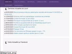 Sites similar to mairie-louvil.fr