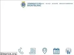 Sites similar to mairie-montblanc.fr