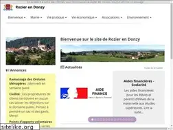 Sites similar to mairie-rozier-en-donzy.fr