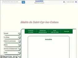 Sites similar to mairie-saint-cyr-les-colons.fr