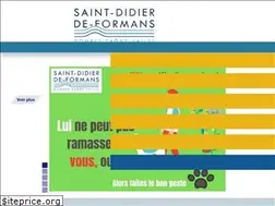 Sites similar to mairie-stdidierdeformans.fr