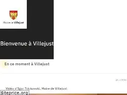 Sites similar to mairie-villejust.fr