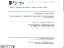 Sites similar to mairie.sigoyer.com