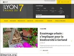Sites similar to mairie7.lyon.fr