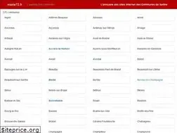 Sites similar to mairie72.fr