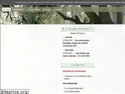 Sites similar to mairiedesaintjammes.fr