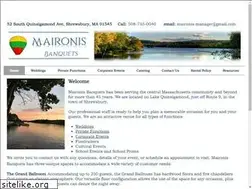Sites similar to maironisbanquets.com