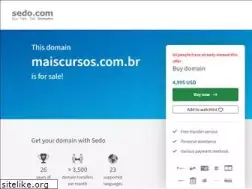 Sites similar to maiscursos.com.br