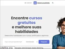 Sites similar to maiscursosgratis.com.br