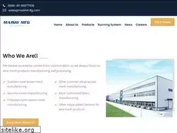 Sites similar to maishimfg.com