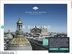 Sites similar to maison-albar-hotel-paris-opera-diamond.com