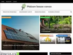 Sites similar to maison-basse-conso.fr