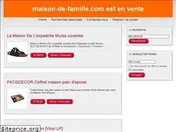 Sites similar to maison-de-famille.com