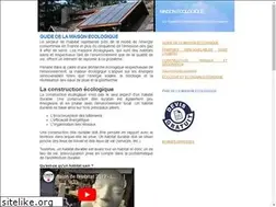 Sites similar to maison-ecologique.com