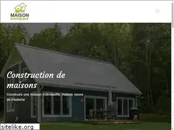 Sites similar to maison-ecologique.net