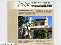 Sites similar to maison-provence.de