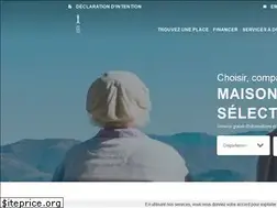 Sites similar to maison-retraite-selection.fr