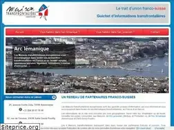 Sites similar to maison-transfrontaliere.com