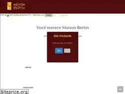 Sites similar to maisonbertin.com.br