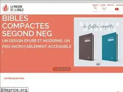 Sites similar to maisonbible.ch