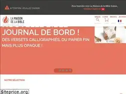 Sites similar to maisonbible.fr
