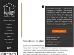 Sites similar to maisonbionaz.it