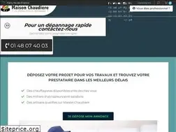 Sites similar to maisonchaudiere.com