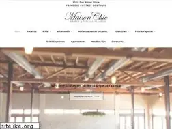 Sites similar to maisonchicbridal.com