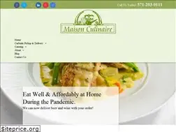 Sites similar to maisonculinaire.com