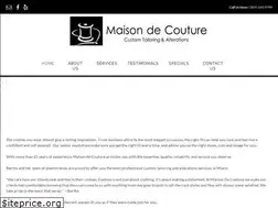 Sites similar to maisondecouture.com