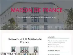 Sites similar to maisondefrance.de