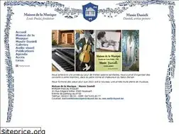 Sites similar to maisondelamusique.be