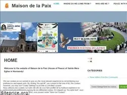 Sites similar to maisondelapaix-normandie.org