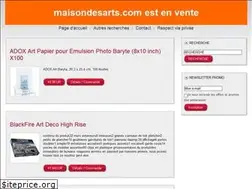 Sites similar to maisondesarts.com