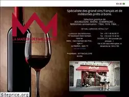 Sites similar to maisondesmillesimes.fr