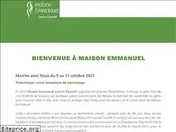 Sites similar to maisonemmanuel.org