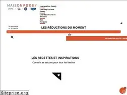 Sites similar to maisonfoody.com