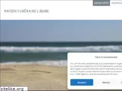 Sites similar to maisonfuneraireleblanc.com