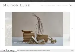Sites similar to maisonluxe.net