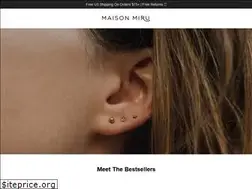 Sites similar to maisonmiru.com