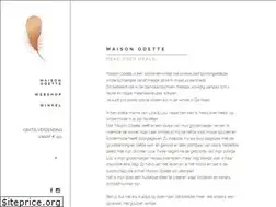 Sites similar to maisonodette.be