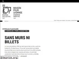 Sites similar to maisonpourladanse.ca