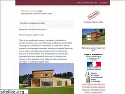 Sites similar to maisons-en-bois.com